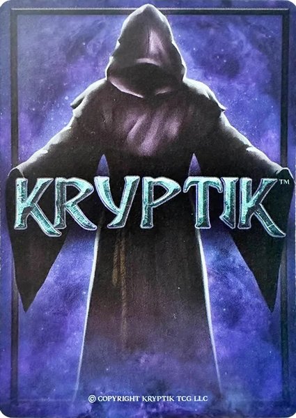 Kryptik TCG back