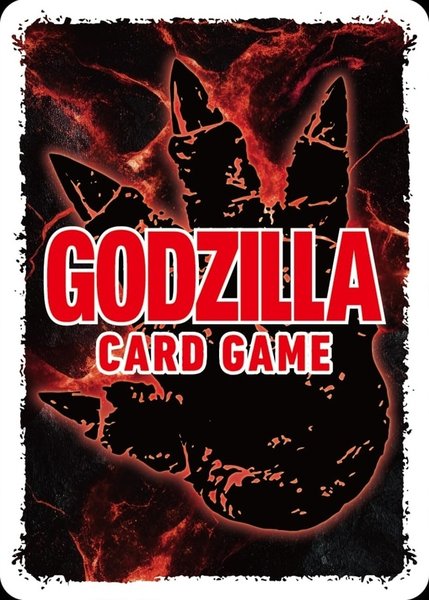 Godzilla Card Game back